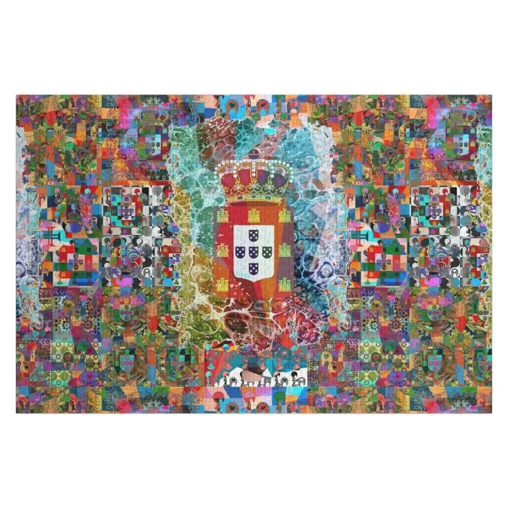 Portugal Jigsaw Puzzle Personalized Kids Gifts Personalized Baby Object With Photo Personalized Child Gift Puzzle