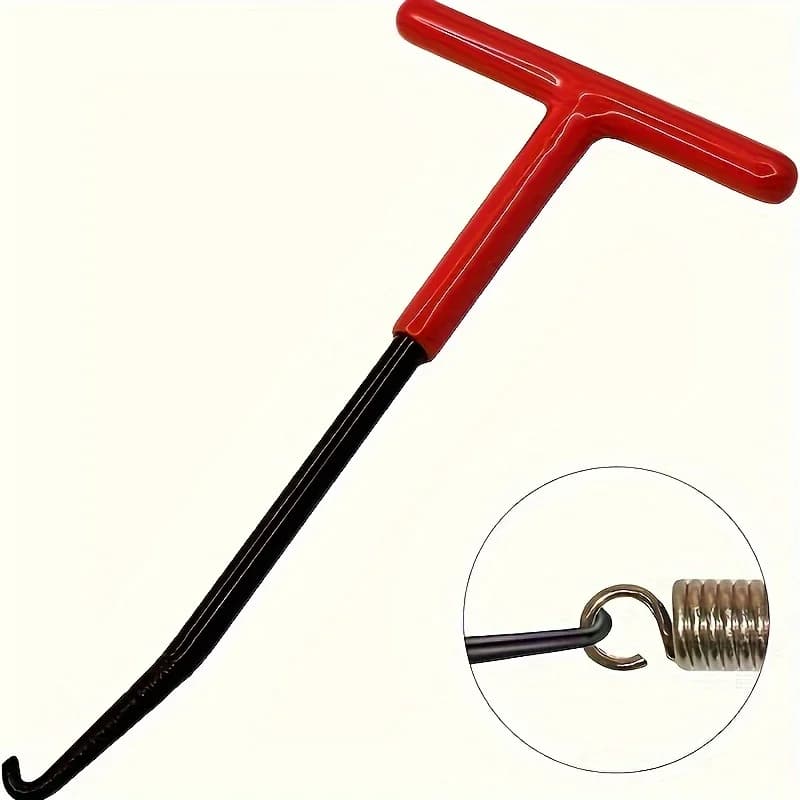 CAER Motorcycle Exhaust Spring Hook T Shaped Handle Exhaust Pipe Spring Puller Installer Hooks Repair Tool for Springs Removal