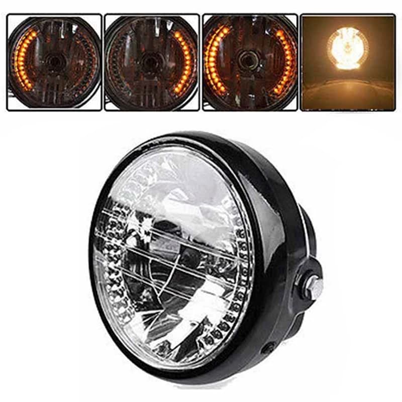 Universal 6.5Inch Motorcycle Headlight LED Turn Signal Light For Motorcycle