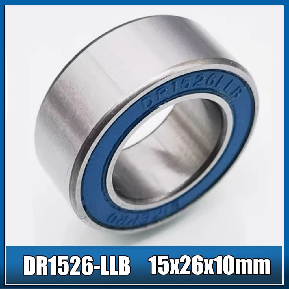 DR1526-LLB Bearing 15*26*10 mm 1PC ABEC-3 1526RS For Bicycle Hub DR1526 RS Double Row Ball Bearings