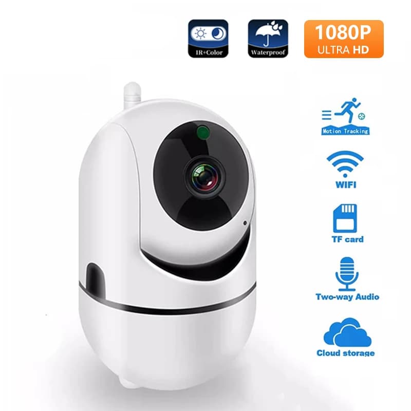 IP Camera  Ftycamp Plus Smart Home 1080P HD Security Camera Auto Tracking Network Wireless Surveillance Night Vision WiFi Camera