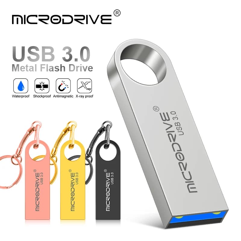 metal USB 3.0 Flash Drive 128gb 256GB 512GB flash disk New arrival Pendrive 32gb 64gb USB Flash USB Disk memory stick