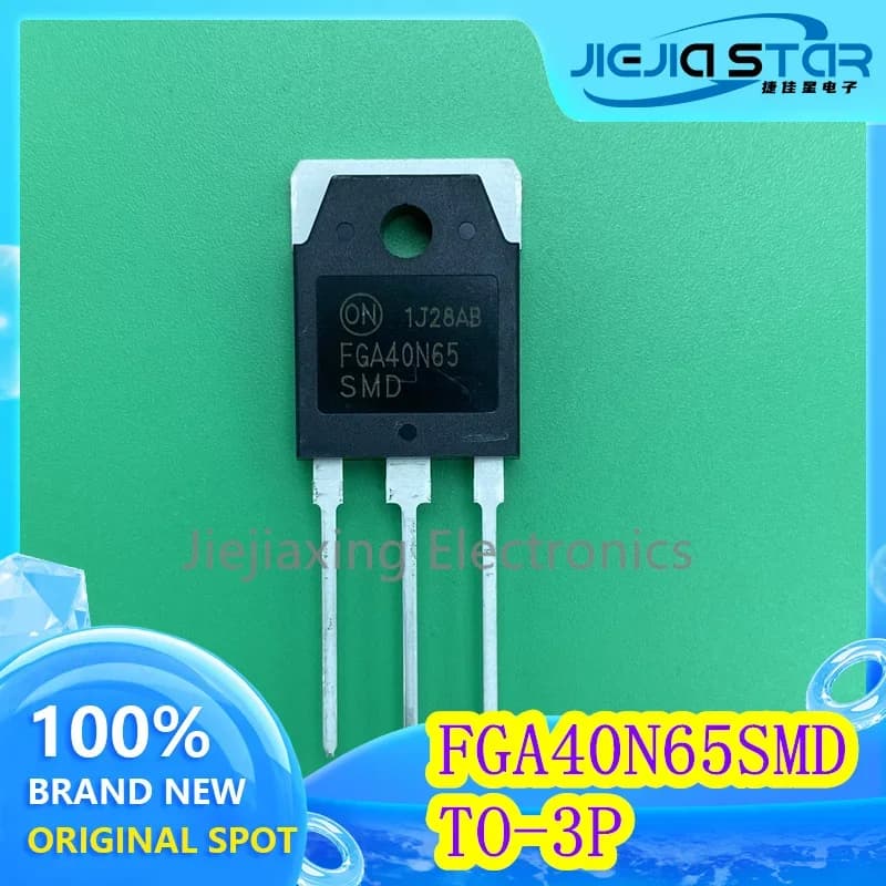 2 pieces FGA40N65 FGA40N65SMD TO-3P 100% brand new imported original 40A 650V IGBT single tube Electronics