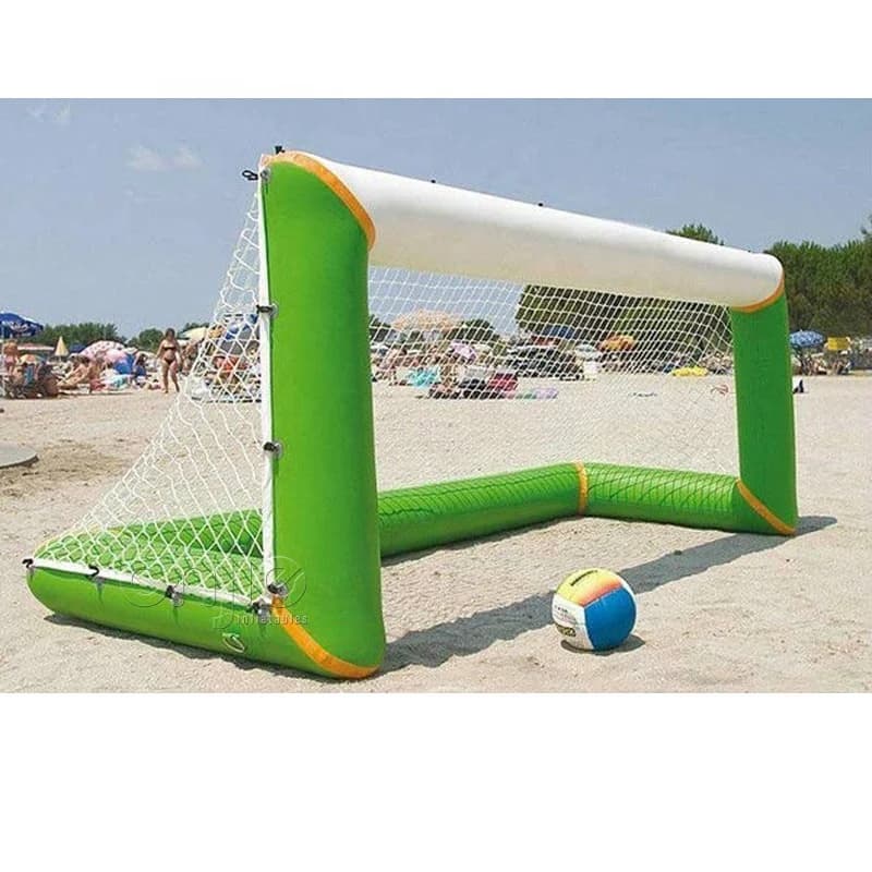 Outdoor Aqua sport play water polo goal inflatable water soccer goal