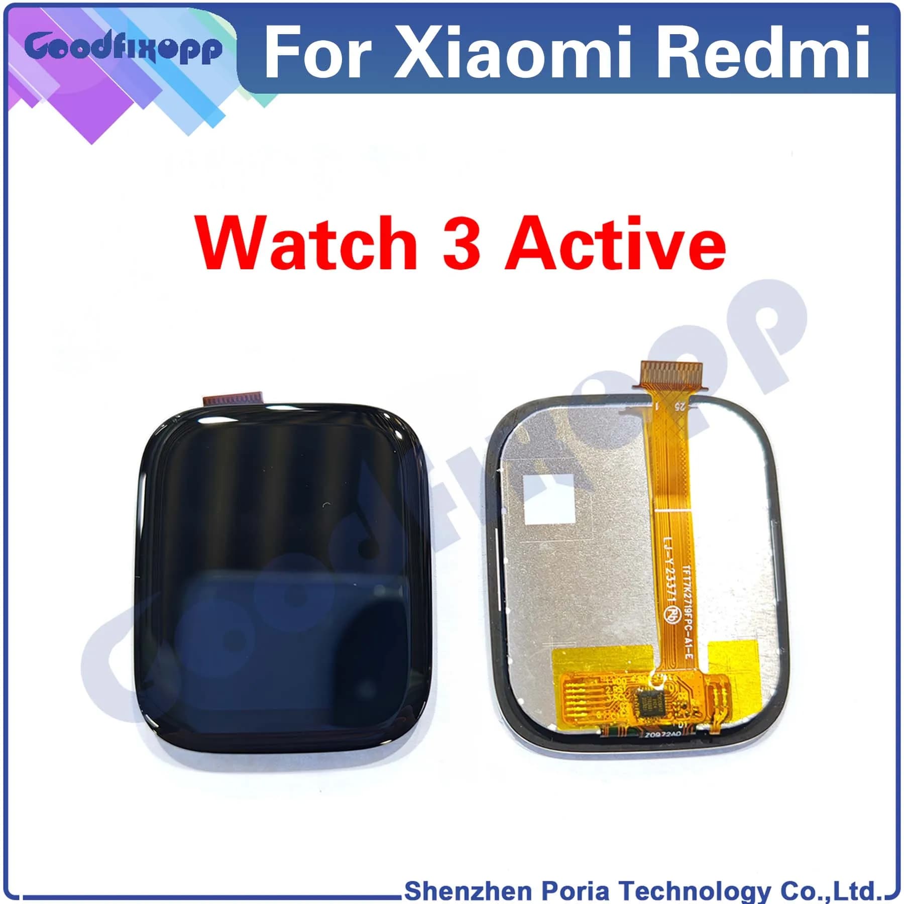 For Xiaomi Redmi Watch 3 Active LCD Display Touch Screen Digitizer Assembly For Watch3Active Repair Parts Replacement