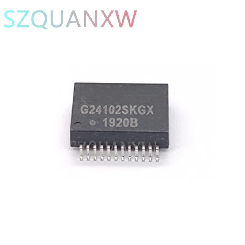 5pcs/lot G24102SKGX SOP24 G24102S KGX NETWORK FILTER TRANSFORMER G24102 SKGX SMD24 24102 G 24102SKGX