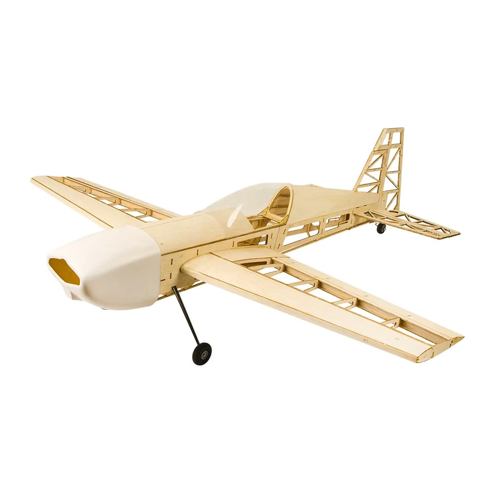 NEW RC AirPlanes X01 Laser Cut Balsa Wood Airplane Extra330  Frame without Cover Wingspan 1000mm Balsa Wood Model Building Kit