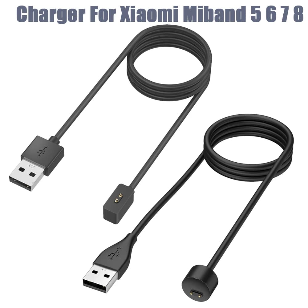 Magnetic Charger For Xiaomi Mi Band 5 6 7 8 USB Charging Cable Dock For Xiaomi Miband 8 7 6 5 Charging Wire Accessory