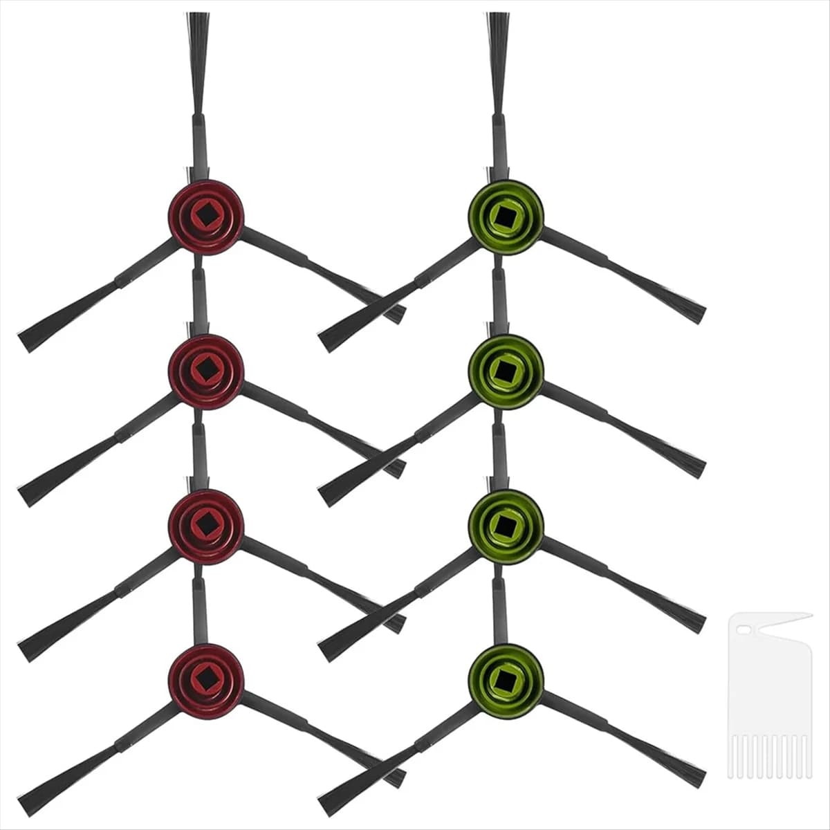 Side Brushes for Ecovacs Deebot T8/T9/N8/X1 Omni/X1 Turbo/T10 Omni/T10 Turbo/T20 Omni/T9+/N8+/N8 Pro/N8 Plus