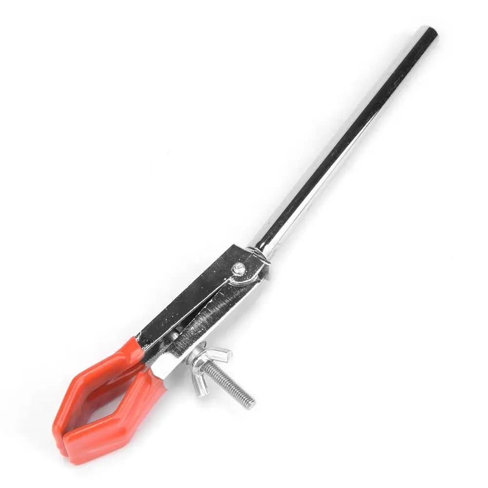 Lab Flask Clamp 135° Zinc Alloy Retort Stand Condenser Holder for Chemical Experiment