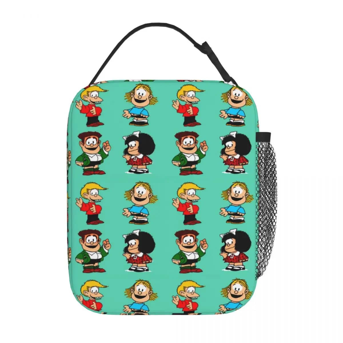Mafalda Mug Gang And More Thermal Insulated Lunch Bag for Travel Funny Portable Bento Box Men Women Thermal Cooler Lunch Boxes