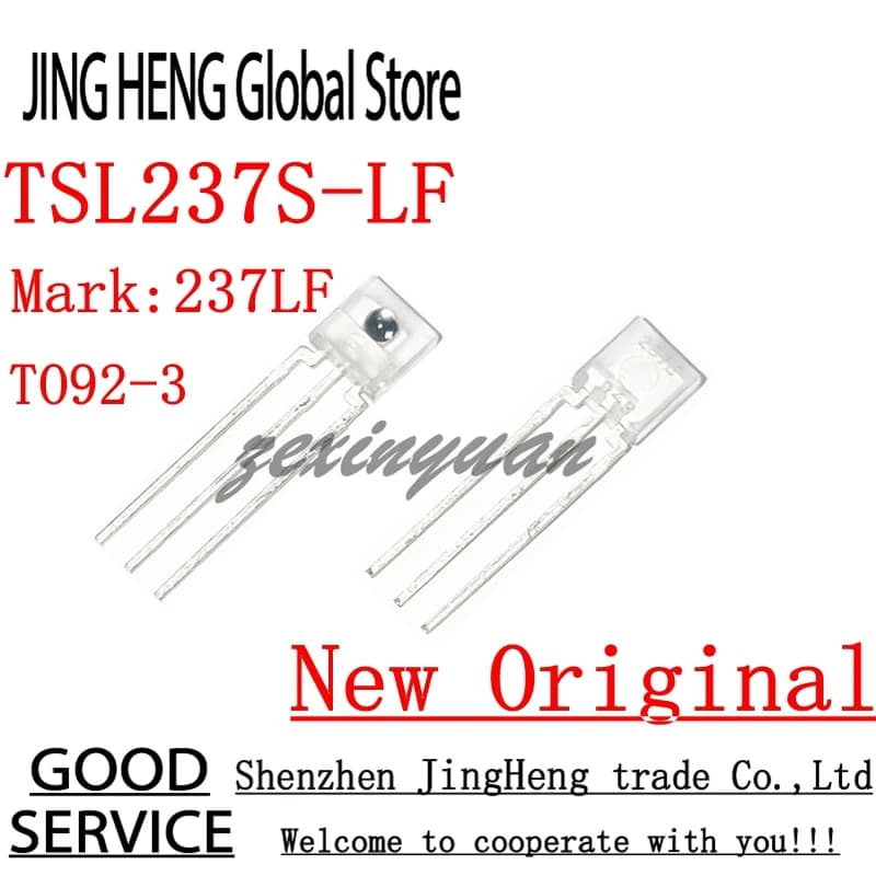 1Pcs 100% New Original TSL237S-LF TSL237S 237LF TO-92 TO92-3  PIN3 light switch frequency output sensor