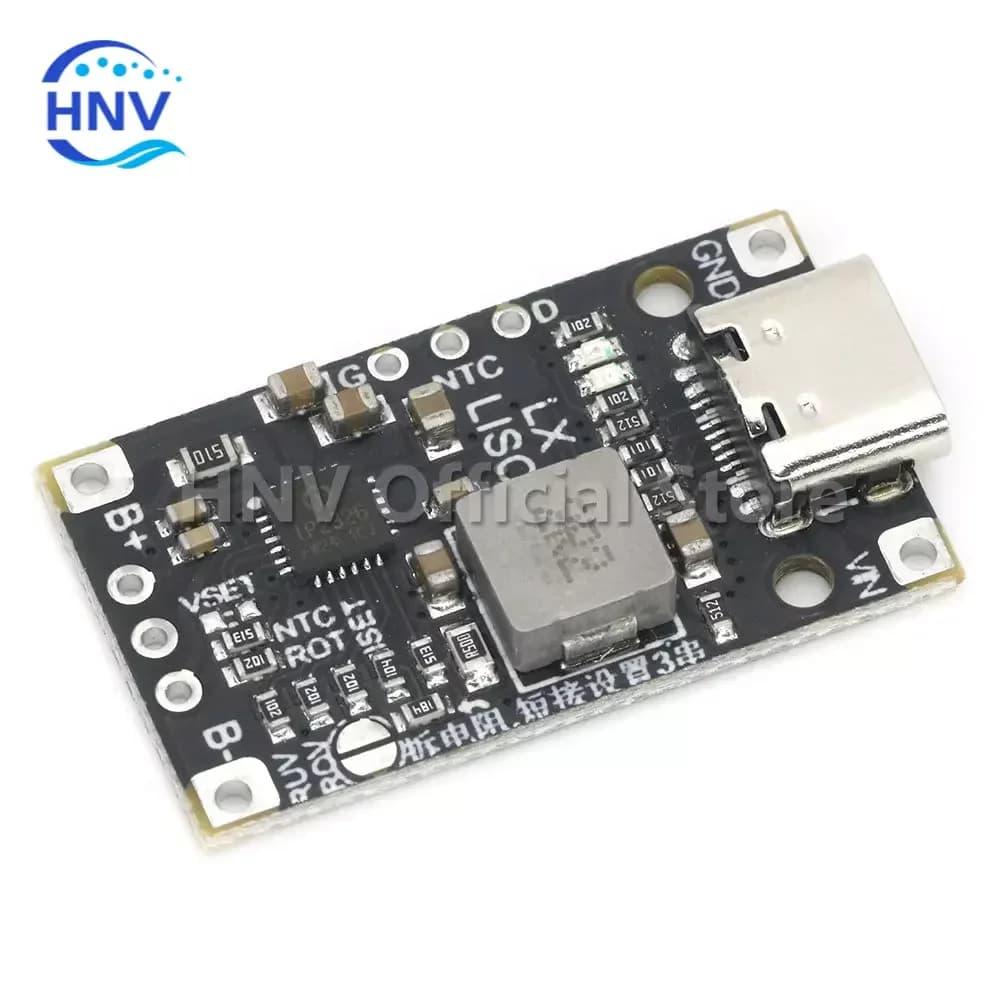 2S 3S Type-C USB BMS 15W 8.4V 12.6V 1.5A Lithium Battery Charging Boost Module With Balanced Support Fast Charge With Indicator