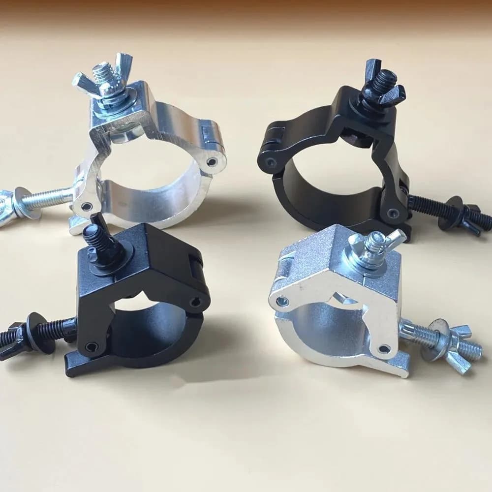 Stage O Clamp Aluminium Truss Para Luces Hook 28-35mm 48-51mm Tube Lighting Stand Hanger Claw DJ Moving Head DMX LED Fog Machine