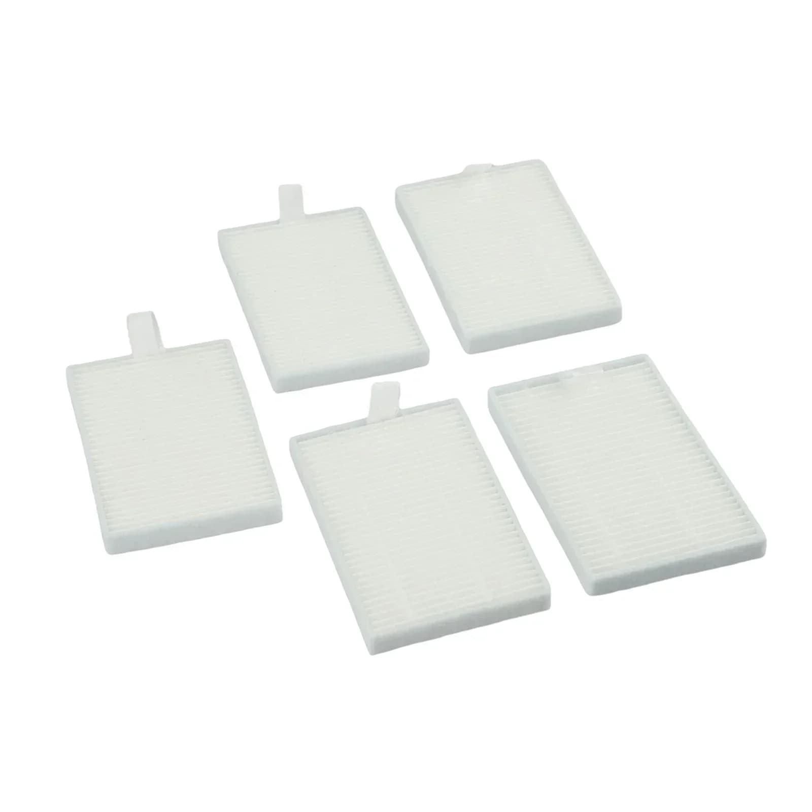 5pcs Filter Element For ABIR X6 X8 Robotic Vacuum Cleaner Replacement Spare Parts