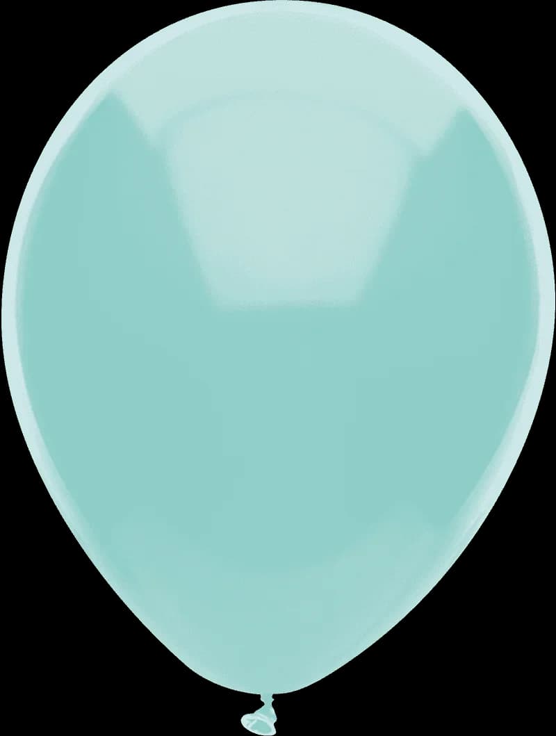 12" Teal Balloons, 15 Count