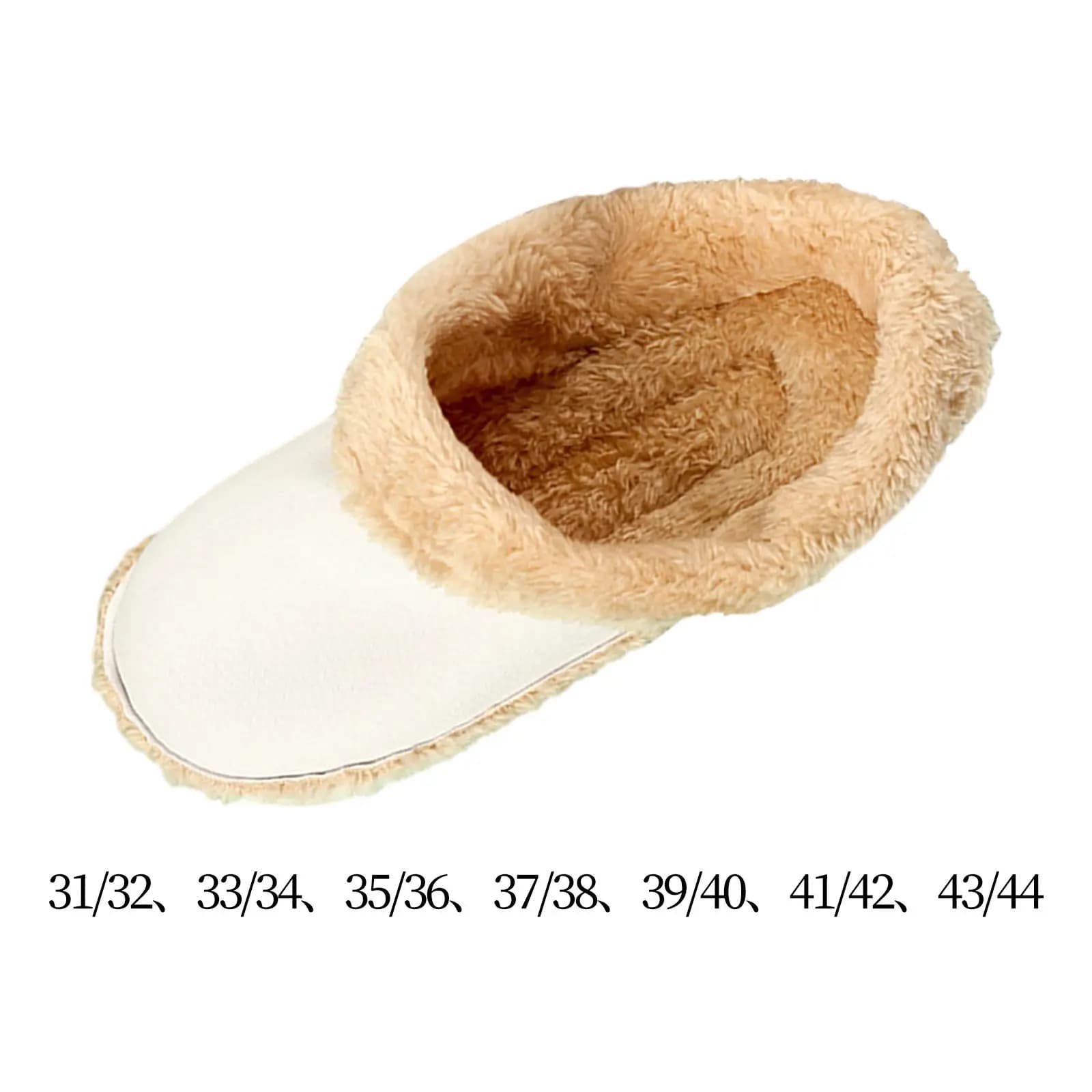 Winter Slippers Insoles Comfortable Breathable Warm Birthday Gift Replace Inserts for Bedroom Living Room Dorm Indoor Girlfriend