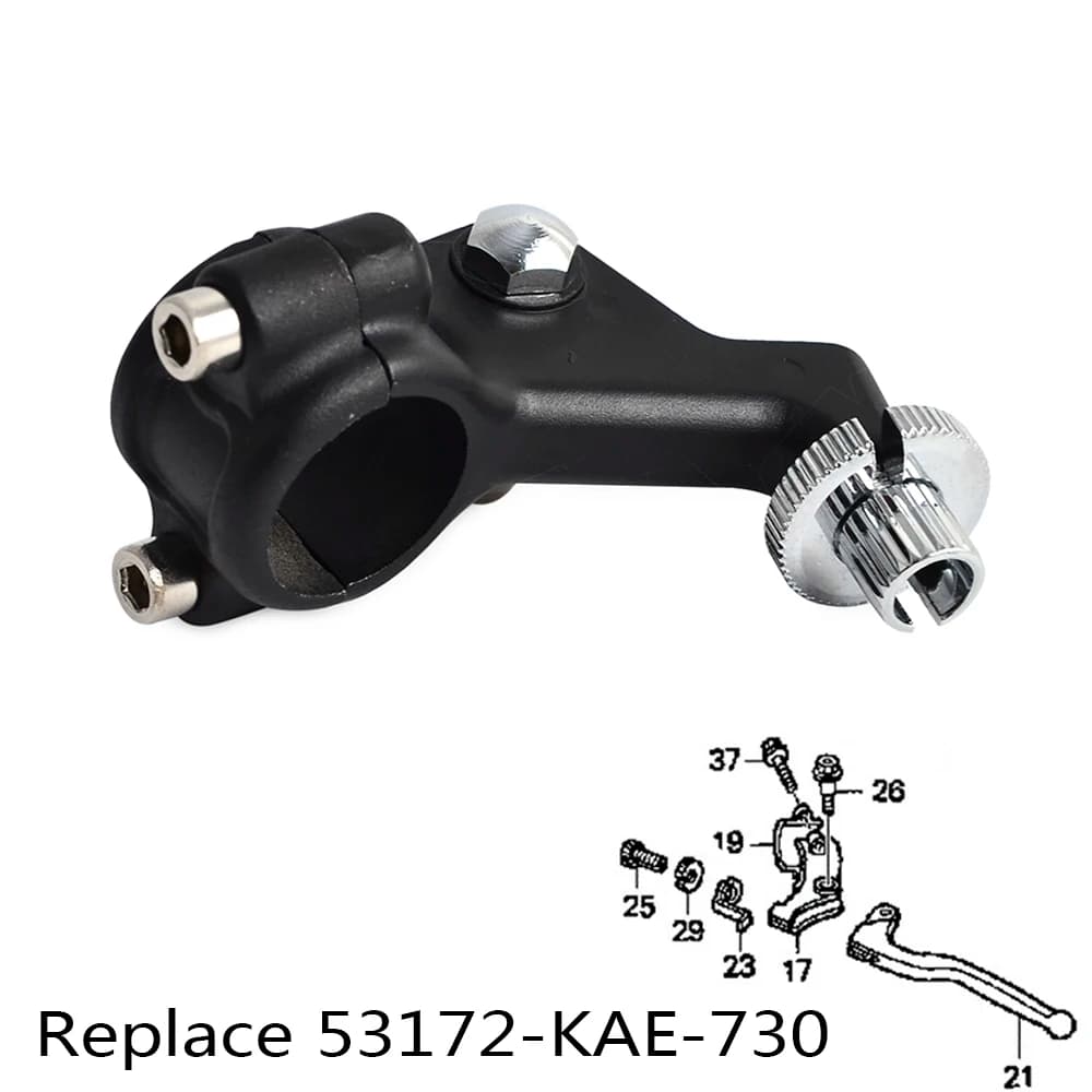 Repalce 53172-KAE-730 Clutch Lever Bracket Perch for Honda CR80 CR85 CR125 CR250 XR250R XR400R CR 80 85 125 250