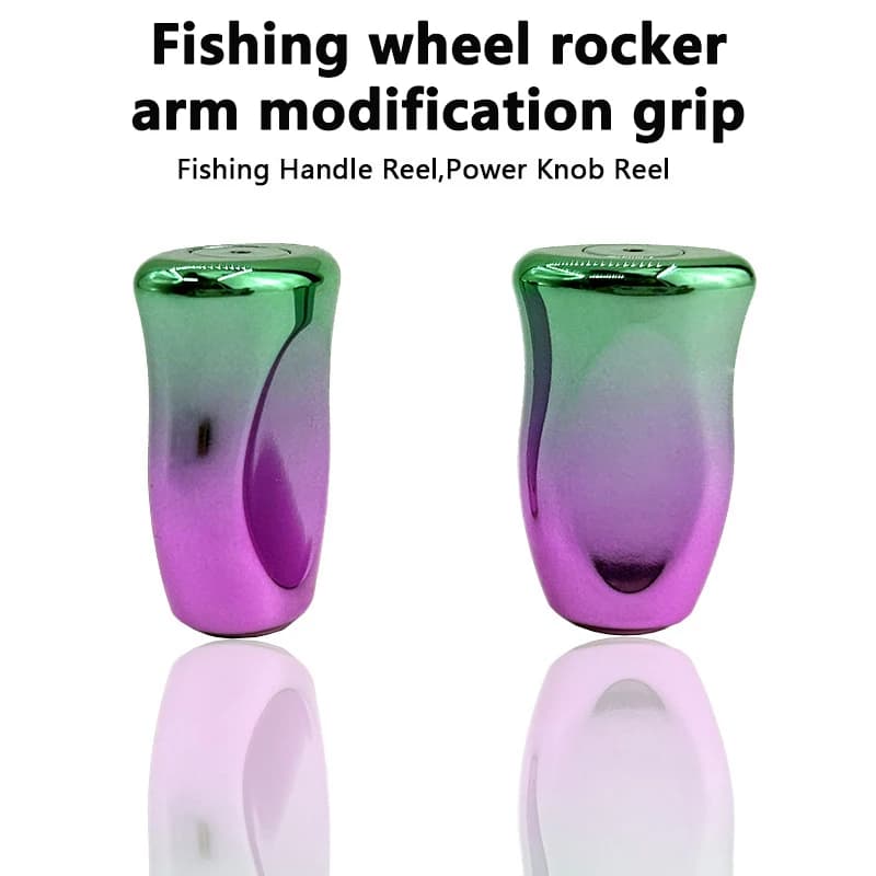 1PC Handle Grip Pellet Conversion Teardrop Wheel Spinning Wheel Grip Pellet Fishing Reel Handle