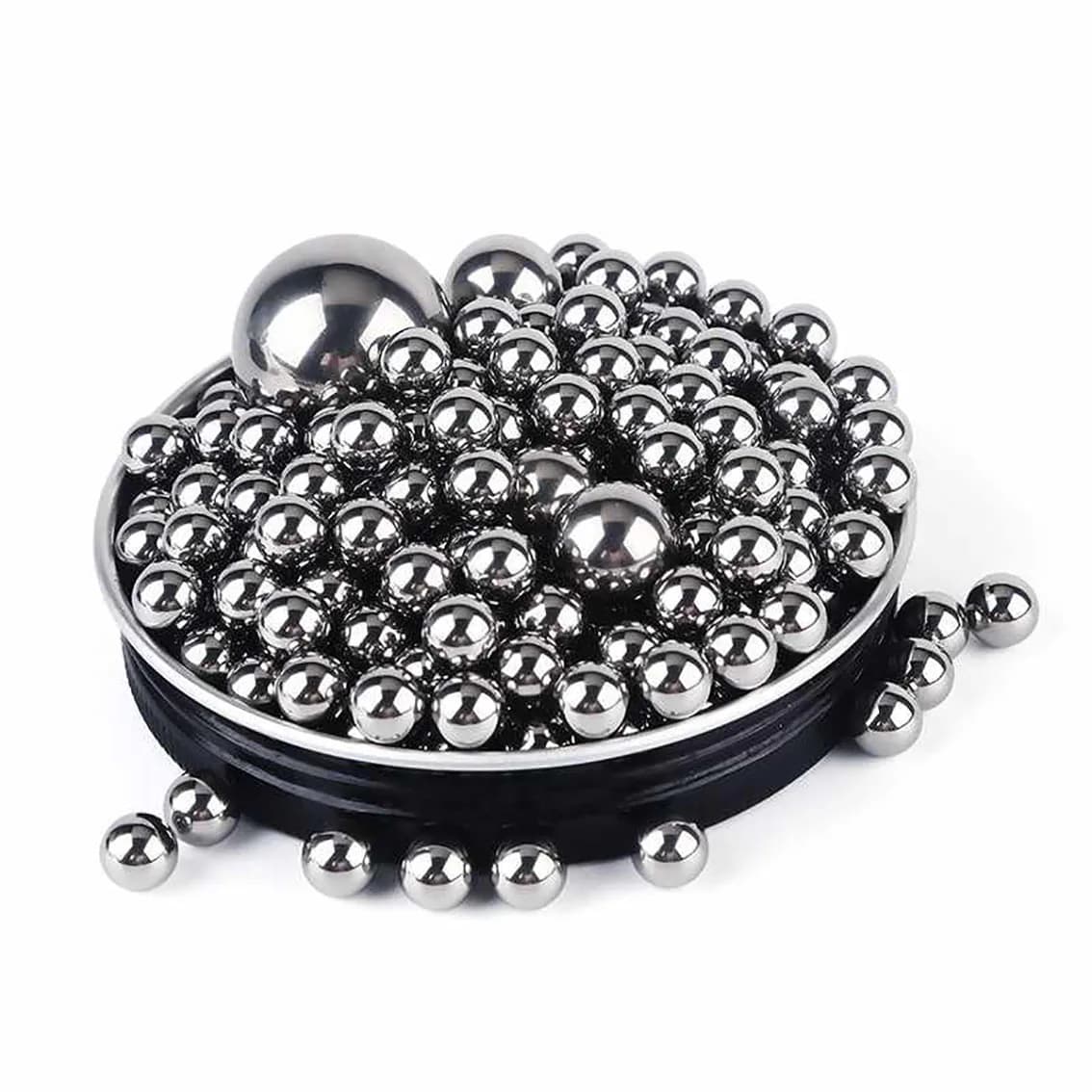 1-1000pcs Dia 0.5mm 0.7mm 0.8mm 1mm 1.4mm-60mm Solid 304 Stainless Steel Ball High Precision Bearing Balls Round Smooth Balls