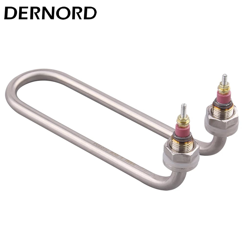 DERNORD M16 M18 Noodle Cooker Heating Tube 220V U Type Heating Pipe 1.5KW/2KW/3KW Heating Element for Bucket