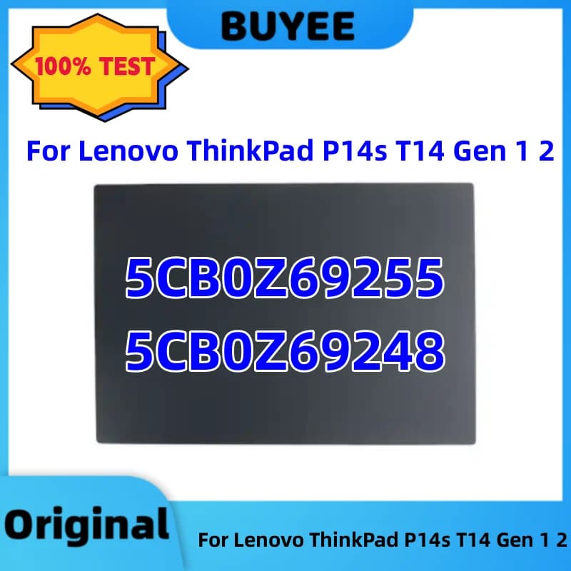 Original New A Case For Lenovo ThinkPad P14s T14 Gen 1 2 LCD Rear Back Cover Shell A 5CB0Z69255 5CB0Z69248