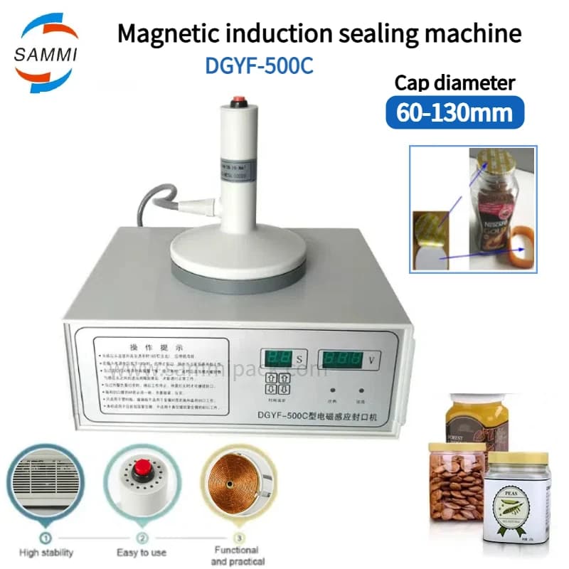DGYF-500c Handheld Electromagnetic Induction Sealing Machine Bottle Cap Induction Sealer