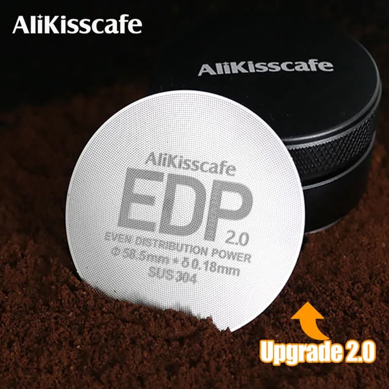 Alikisscafe Espresso Puck Screen Filter Stand 51mm 53.5mm 58.5mm For Delonghi Breville Portafilter Barista Tool Coffee Accessory
