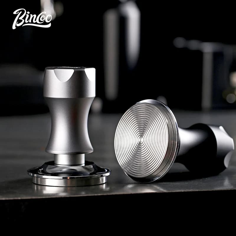 Bincoo 51/58mm Espresso Powder Dispenser Aluminum Alloy Anti-Pressure Offset Powder Hammer Italian Appliance Barista Accessories