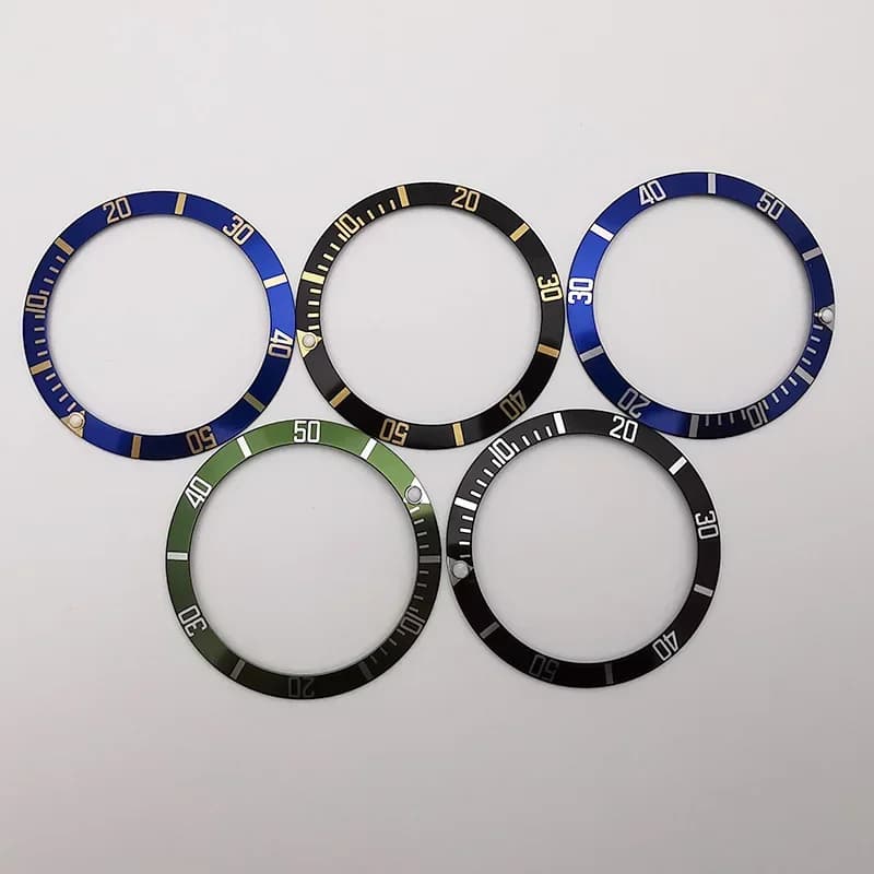 Aluminium Watch Bezel Insert For Vintage Watch Submariner 16610, Watch Replacement