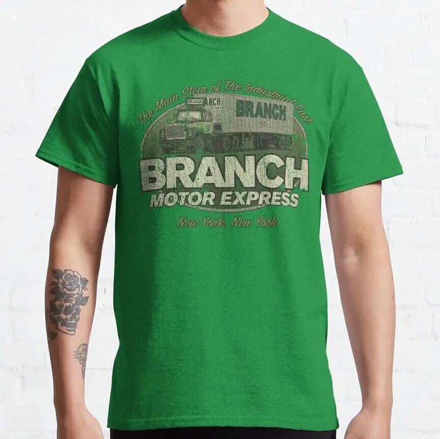 Motor Express Company Branch 1923 Classic  Unisex summer T-shirt Cotton fashion couple clothes