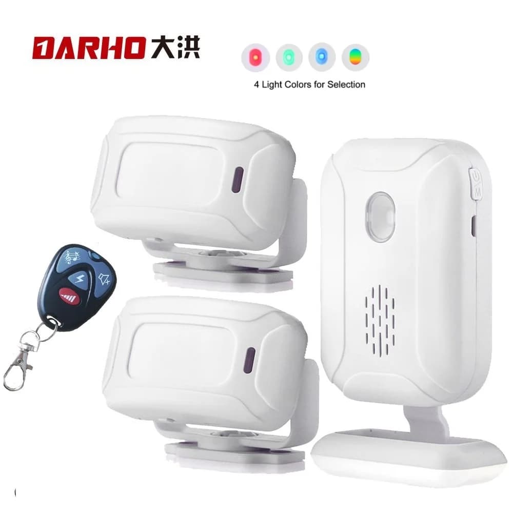 Darho Infrared Microwave Radar Composite Dual Detection Burglar And Home Protection Alarms Welcome Shop Motion Sensor Doorbells
