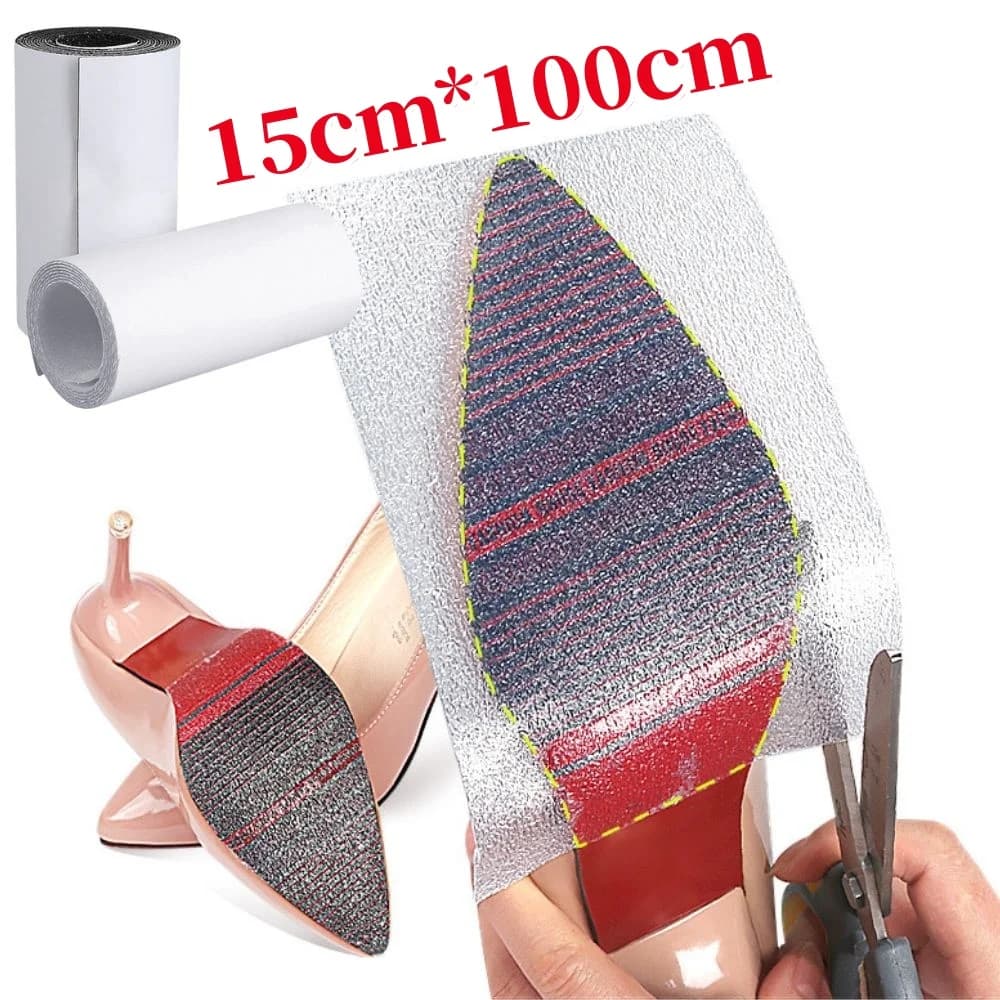 100cm Anti-slip Shoes Sole Protector Stickers For High Heels Self-Adhesive Shoe Protective Bottoms Repair Outsole For Sneaker