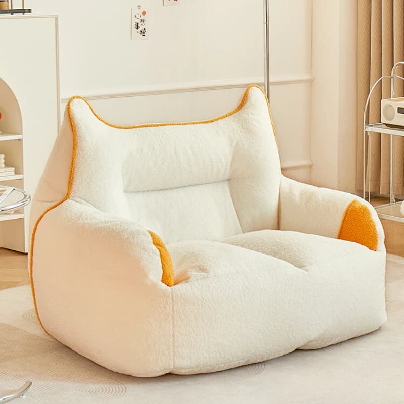 Bean Bag Sofas Aesthetic Pouf Filling Mini Sofa Multifunctional Folding Portable Comfy Chair Design Floor Modern Room Furniture