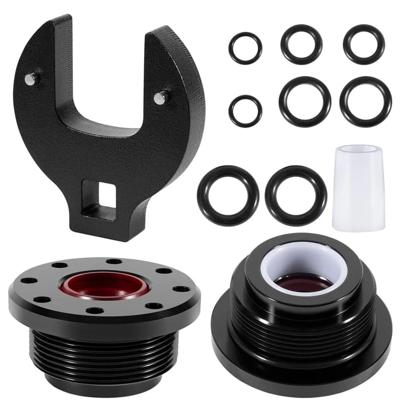 HS5157 Hydraulic Steering Cylinder Seal Kit with Pin Wrench & O-Ring Kit for Seastar Front Mount Hydraulic Steering System