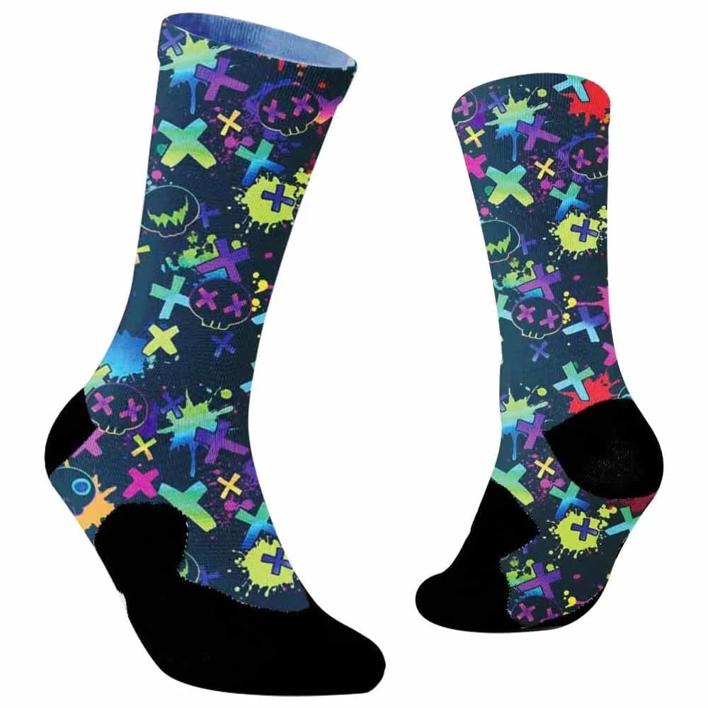 2024 New Cute Ankle Socks Novelty Patterned Casual Socks Fun Colorful Summer Socks Cycling socks