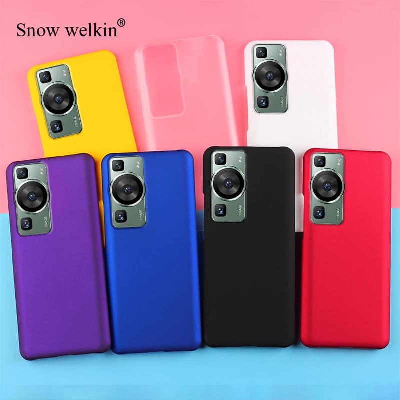 For Huawei P60 Multi Colors Luxury Rubberized Matte Hard Plastic Case Cover For Huawei P60 Pro Back Phone Cases