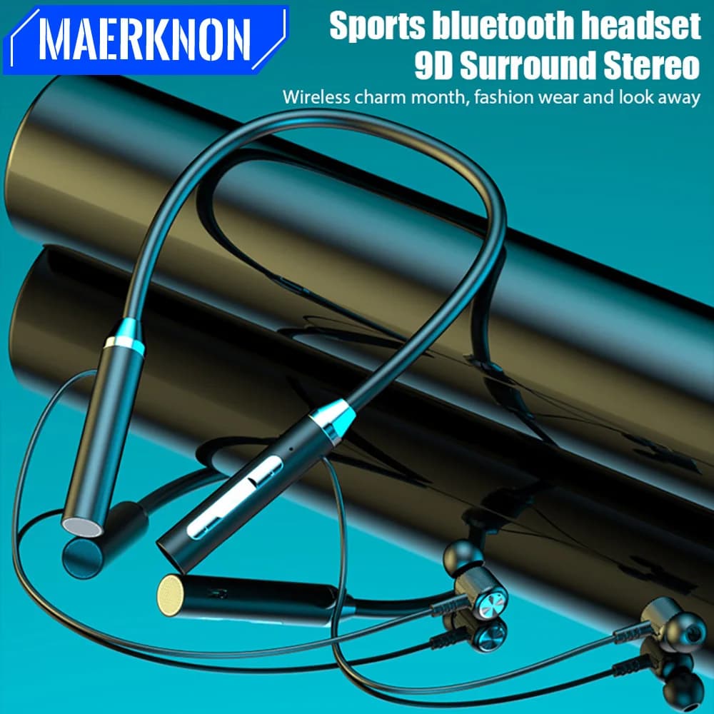 Bluetooth Earphone Wireless Magnetic Neckband Sport Headset TWS Bluetooth Headphones With Mic Stereo Earbuds For All Smartphones