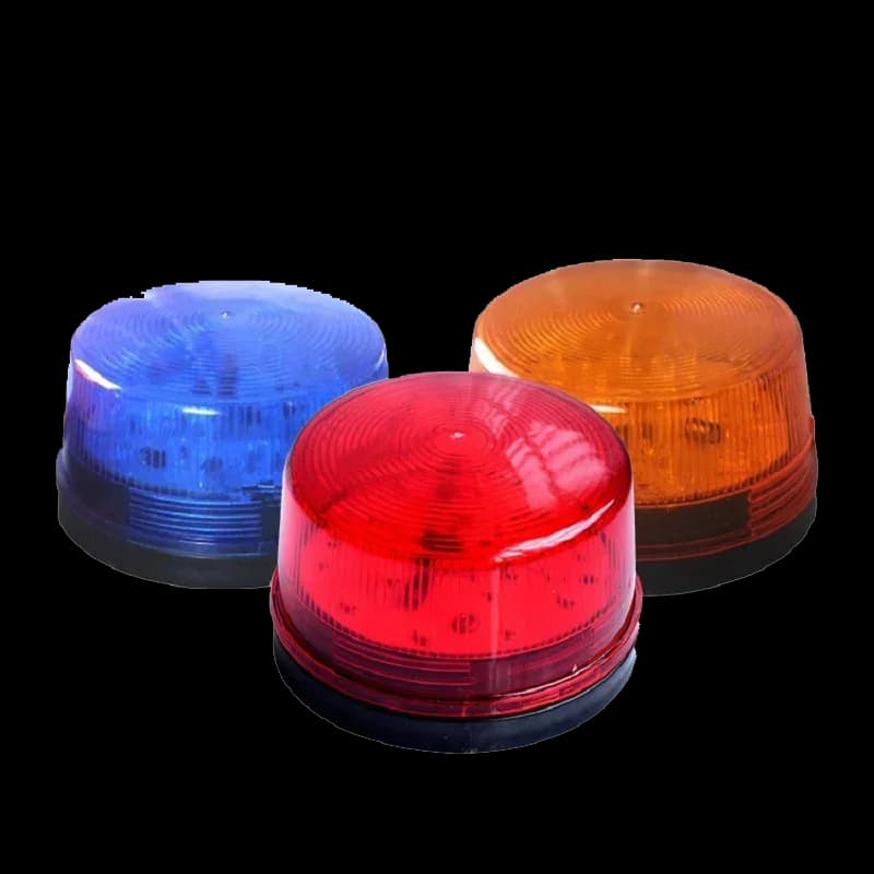 12V/24V/220V Strobe Siren Alarm Waterproof Safely Security Alarm Strobe Anti-theft Alarm Warning Light  Flashing Led Strobe Lamp