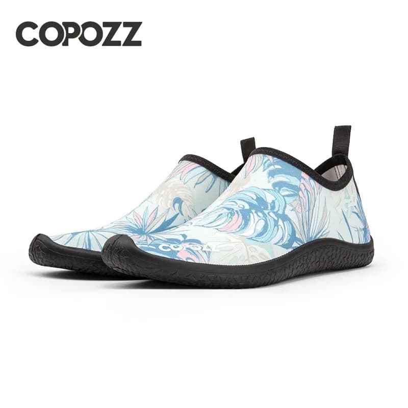 COPOZZ Summer Aqua-shoes Quick-Dry Water Shoes Breathable Wading Upstream Shoes Antiskid Outdoor Sports Shoe Beach Pool Slippers