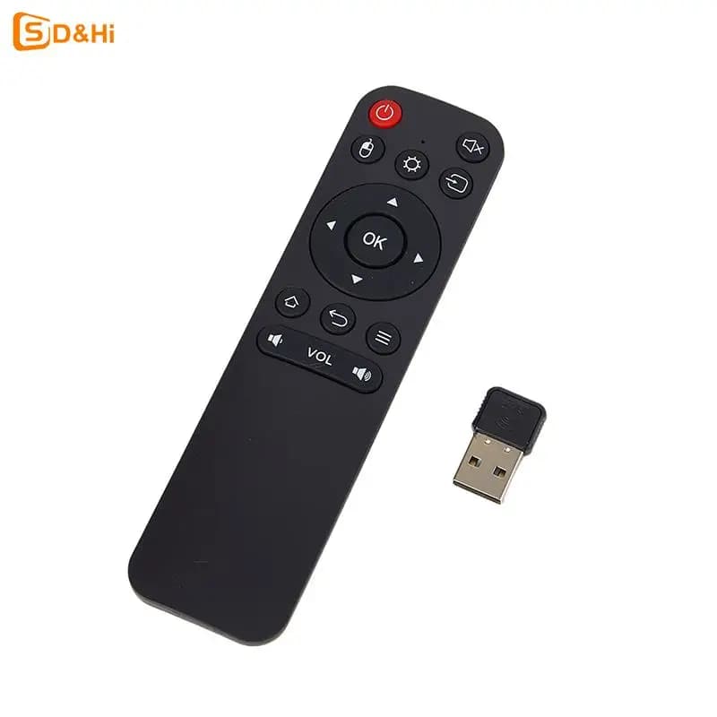 Universal 2.4G Wireless USB Receiver TV Box Remote Control Bluetooth 5.0 Wireless Air Mouse for Android smart TV Box and PC/TV
