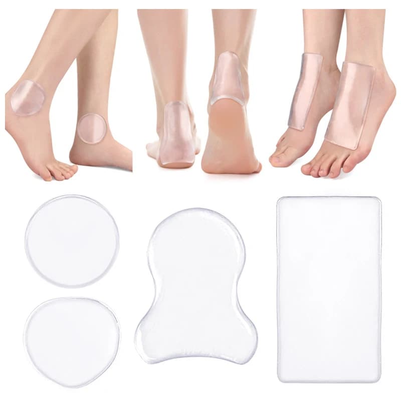 1Pcs Ankle Bone Protection Gel Pads Anti-abrasion Nursing Tools For Boots/Skates/Splints/Braces Ice Skating