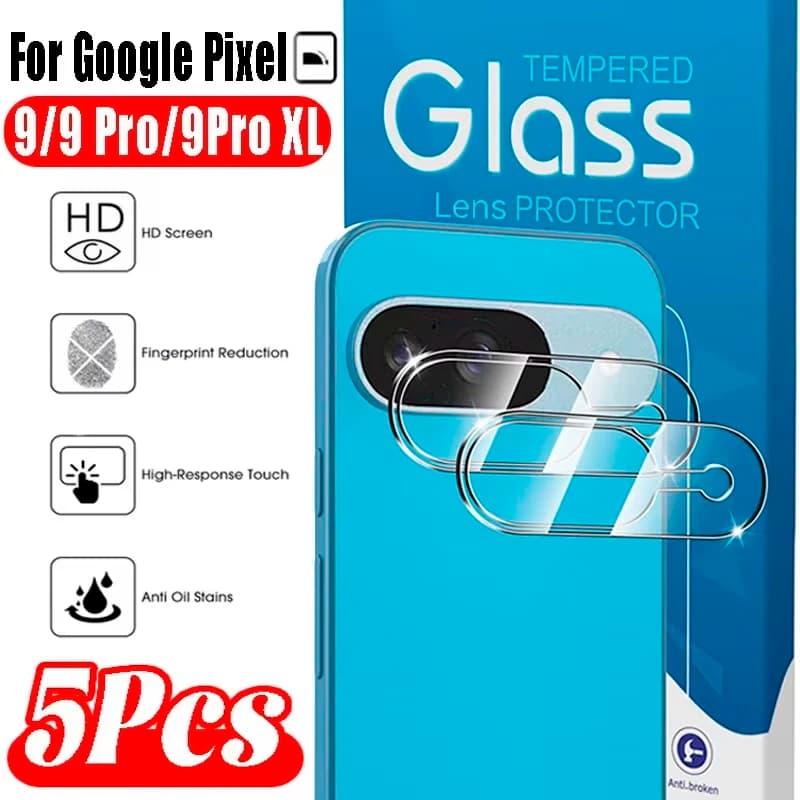 Camera Lens Tempered Glass Film Protective for Google Pixel 9 Pro Pixel 9 Pro XL HD Clear Anti-scratch Lens Flim Protector Cover