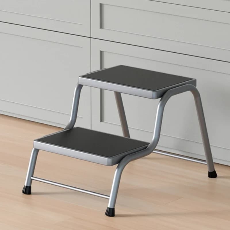 Metal Thickening 2 Step Ladder Stool Home Kitchen Climbing Multifunctional Ladder Widened Bathroom Wash Counter Ladder Bench