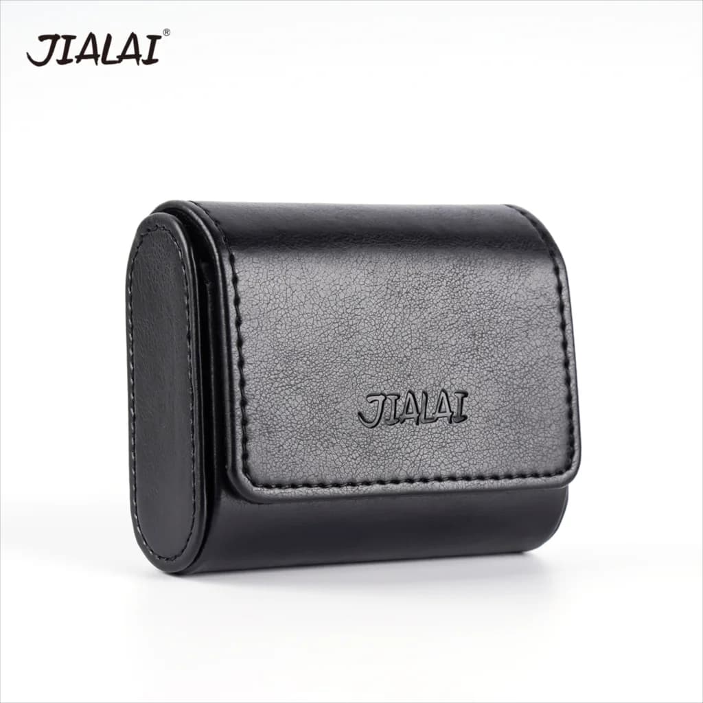 JIALAI Earphone Case High Grade PU Magnetic Portable USB Cable Storage Box Bag HiFi Audio Accessory for Carat  JYL2  JLH2 JLDT2