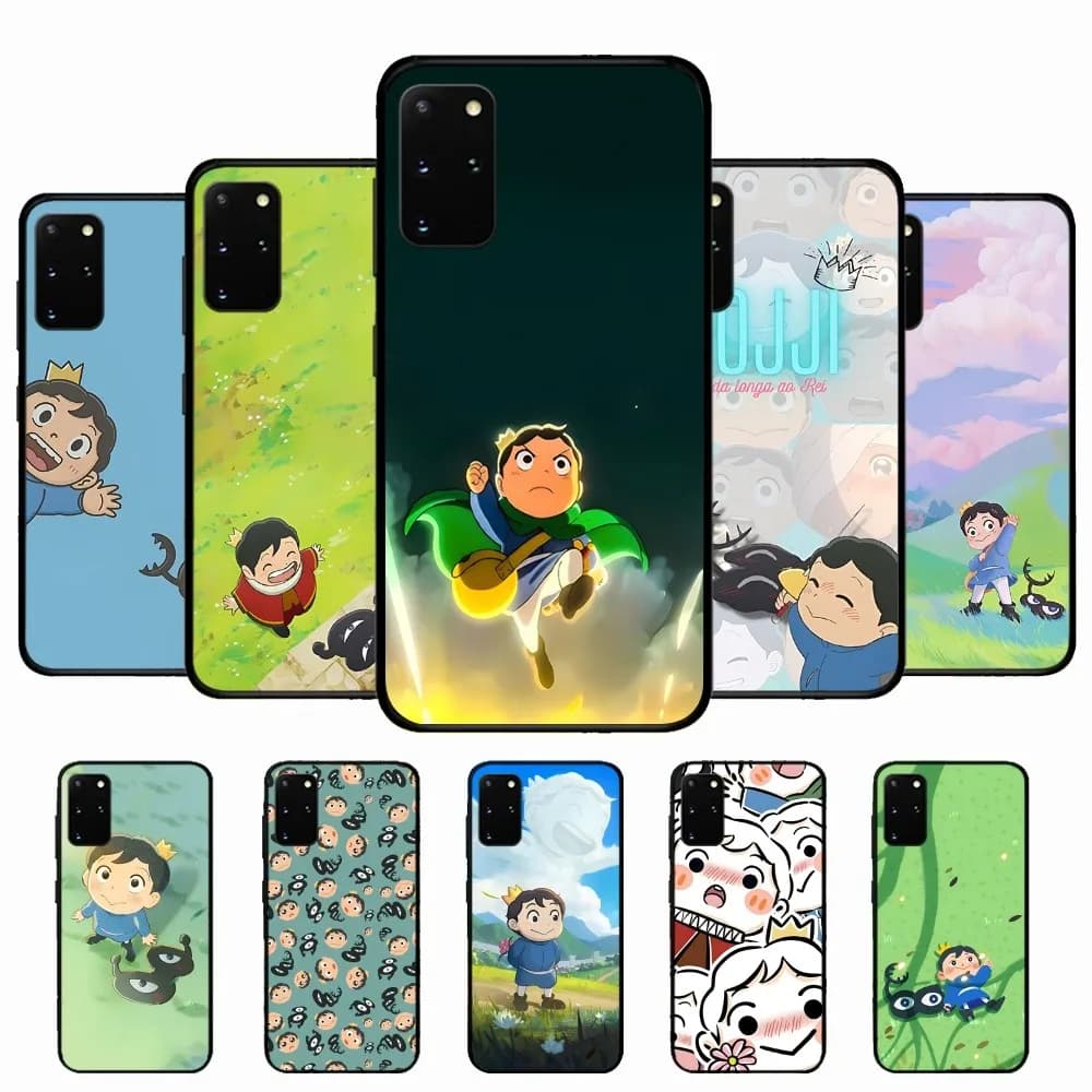 Bojji Anime Ranked Kings  Phone Case For Samsung S 9 10 20 21 22 23 30 23plus lite Ultra FE S10lite Fundas