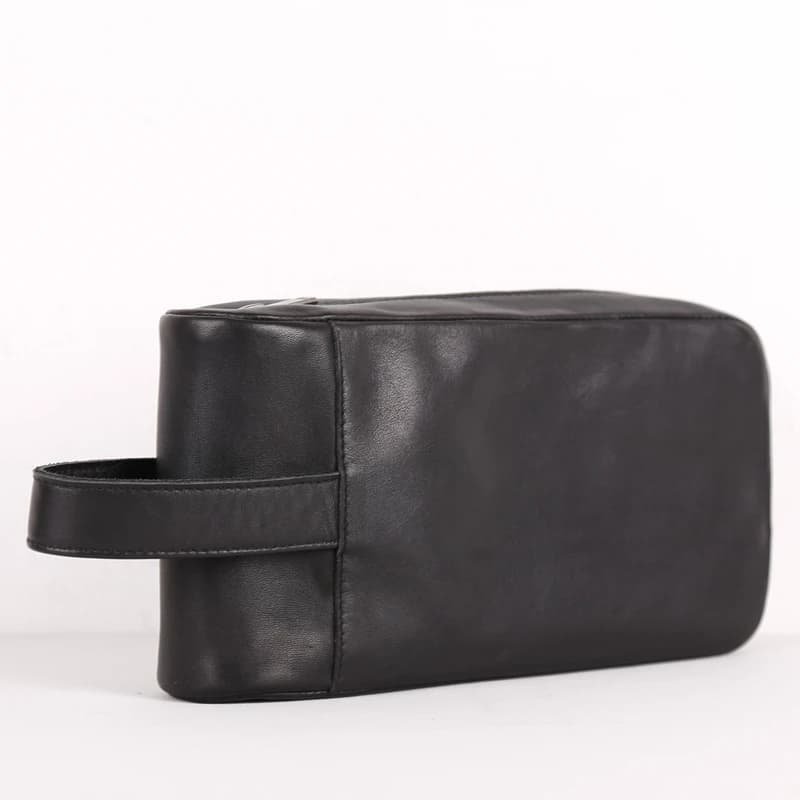 Mini Hand Bag Cowskin Leather High Quality Bussiness Clutch Bag Casual Travel Storage Pack