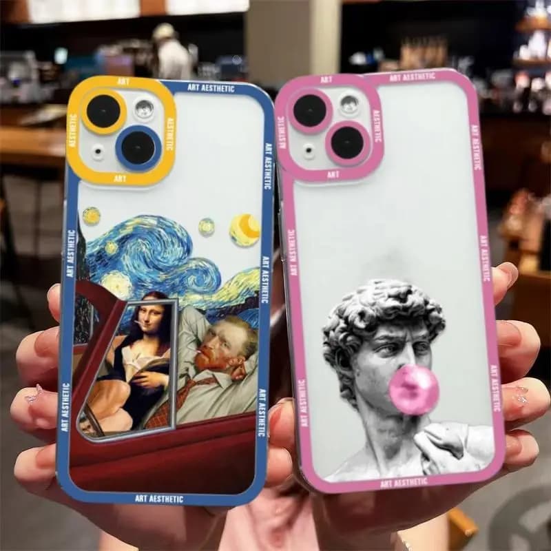 Phone Case For Huawei Honor X8B X9B X7B P40 Lite Nova 7i 3i 5T 6 SE Y9 Prime 2019 Phone Case Soft TPU Aesthetic David Mona