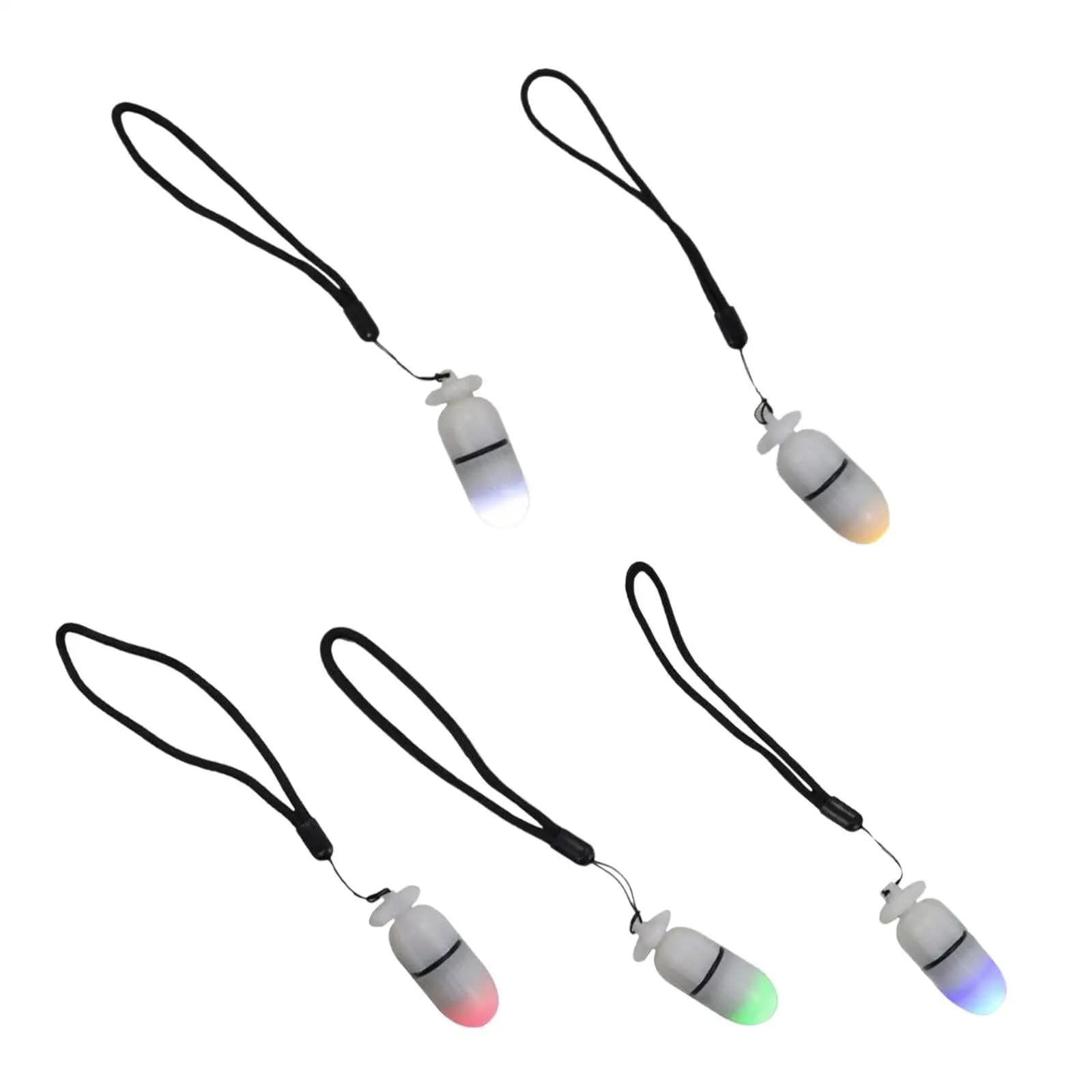 Diving Light Waterproof Portable Supplies with Hanger Rope Accessories Scuba Night Light for Diving Caving Outdoor Dive Hiking