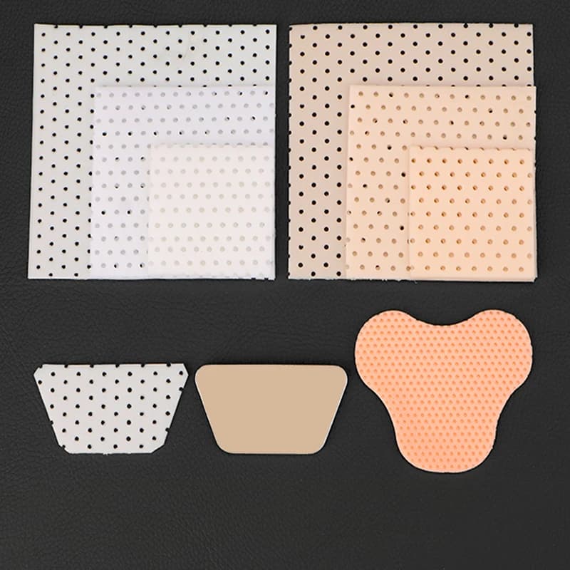 Nasal splint plate for postoperative crooked nose shaping and fixation, shaping low-temperature thermoplastic plate